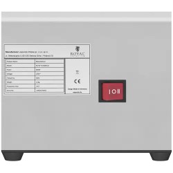 Royal Catering RCFW 70-600ECO lihamylly ruostumattomasta teräksestä, 70 kg/h