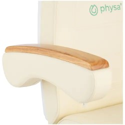 Sähköinen kosmetiikkapöytä Physa Sanremo, 3 moottoria, 205 x 61 cm, creme