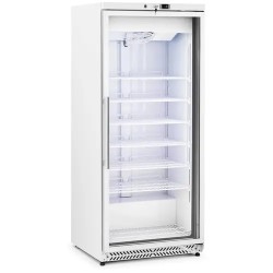 Royal Catering RCLK F590GB pakastinkaappi 580 l lasiovella hopea