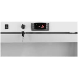 Royal Catering RCLK-F590GB pakastinkaappi 580 l lasiovella hopea