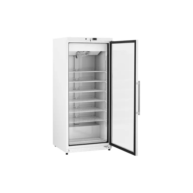 Royal Catering RCLK-F590GB pakastinkaappi 580 l lasiovella hopea