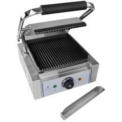 Royal Catering Kontaktgrilli 1800 W, uritetut emailloidut levyt