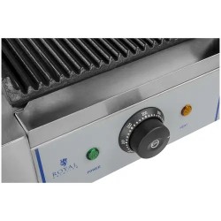 Royal Catering Kontaktgrilli 1800 W, uritetut emailloidut levyt