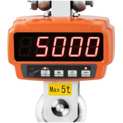 Steinberg Systems SBS-KW-5TW nostovaaka 5000 kg / 1 kg LED-näyttö ja kaukosäätimet
