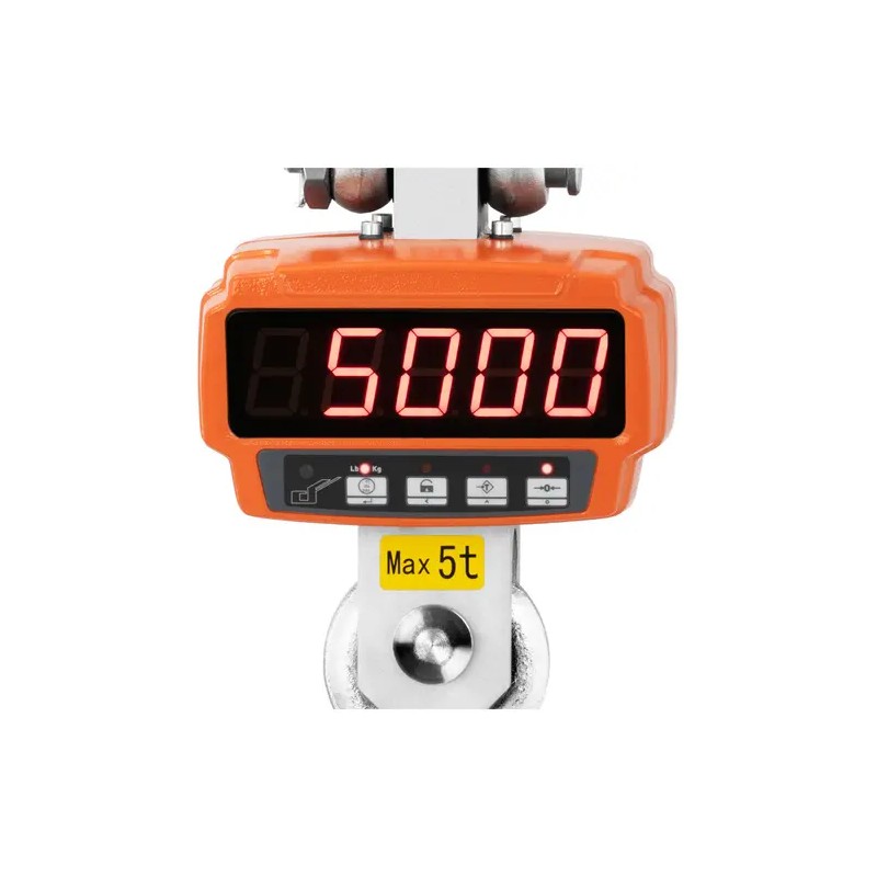 Steinberg Systems SBS-KW-5TW nostovaaka 5000 kg / 1 kg LED-näyttö ja kaukosäätimet