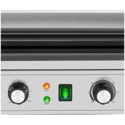 Royal Catering belgialainen vohleirauta 1500 W, 3 vohelia, 50-300 °C