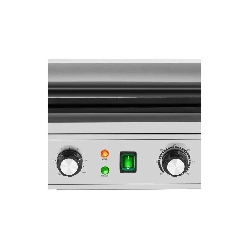 Royal Catering belgialainen vohleirauta 1500 W, 3 vohelia, 50-300 °C