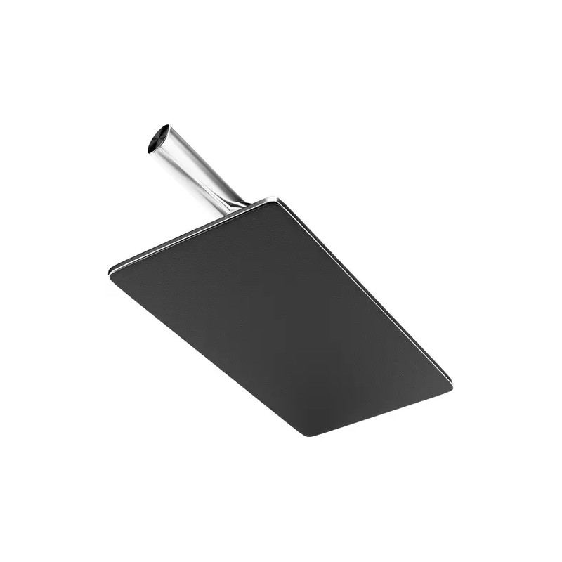 Physa FR-4 jalkatuki kampaamoon, ruostumaton teräs, 35 cm, pyöreä