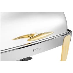 Royal Catering Chafing Dish ruoanlämmitin GN 1/1 9 l rullakannella