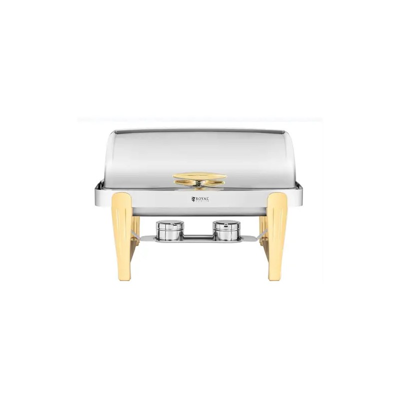 Royal Catering Chafing Dish ruoanlämmitin GN 1/1 9 l rullakannella