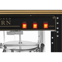 Royal Catering Popcornkone 1500 W 5 kg/h musta ja kulta