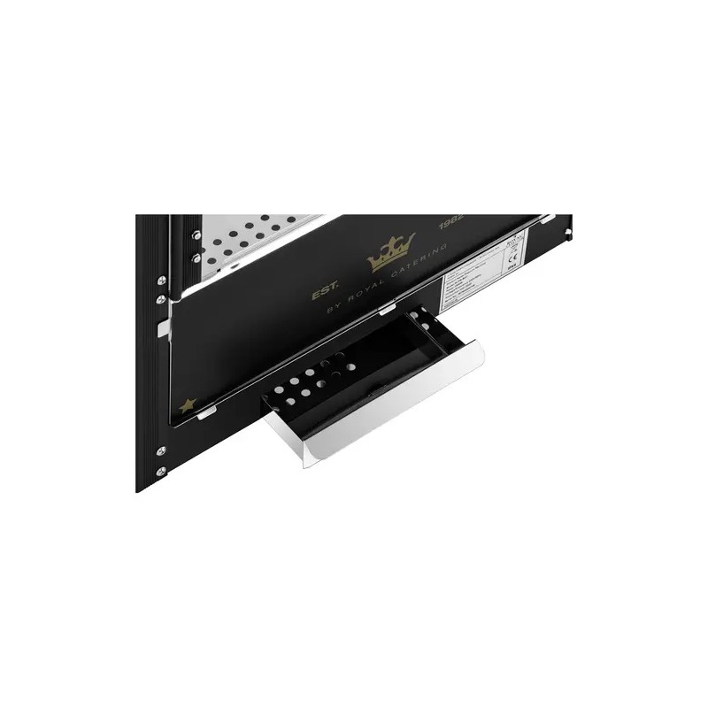 Royal Catering Popcornkone 1500 W 5 kg/h musta ja kulta