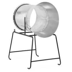 Joulukuusen pakkaussuppilo 70 60 cm sinkitty teräs