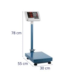 Steinberg Systems SBS-PF-100/10B alustavaaka 100 kg / 0,01 kg 40 x 30 cm taitettava LED