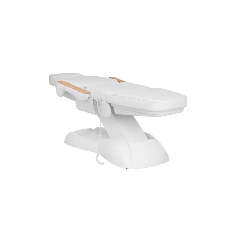 Sähköinen kosmetiikkasänky Physa San Marino White, 3 moottoria, 300 W, 203 x 62 x 64-86 cm, valkoinen