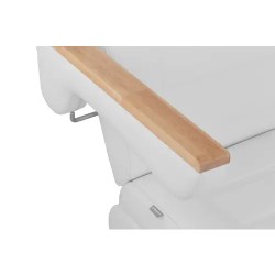 Sähköinen kosmetiikkasänky Physa San Marino White, 3 moottoria, 300 W, 203 x 62 x 64-86 cm, valkoinen