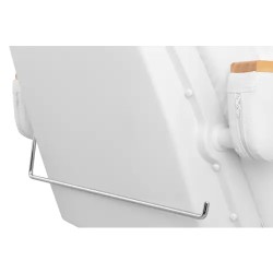 Sähköinen kosmetiikkasänky Physa San Marino White, 3 moottoria, 300 W, 203 x 62 x 64-86 cm, valkoinen