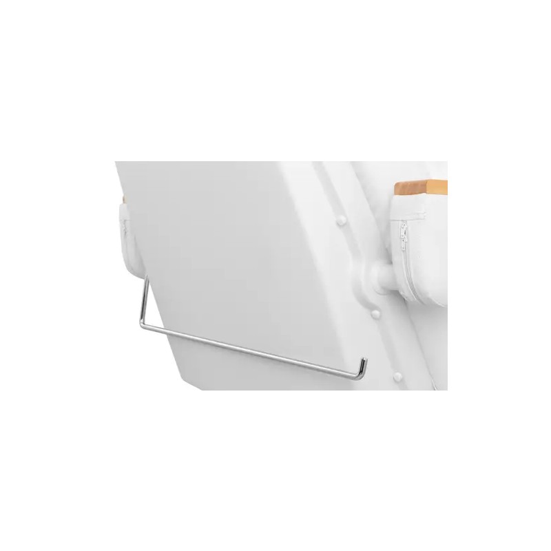 Sähköinen kosmetiikkasänky Physa San Marino White, 3 moottoria, 300 W, 203 x 62 x 64-86 cm, valkoinen