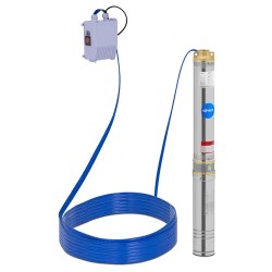 Syväkaivopumppu 95 mm 6000 l h 750 W 50 m kaapeli ruostumaton teräs