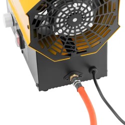 MSW kaasulämmitin 20 kW, 450 °C, 320 m³/h, jopa 160 m²