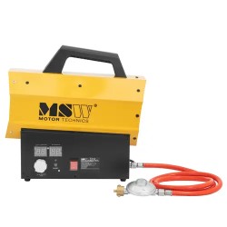 MSW kaasulämmitin 20 kW, 450 °C, 320 m³/h, jopa 160 m²