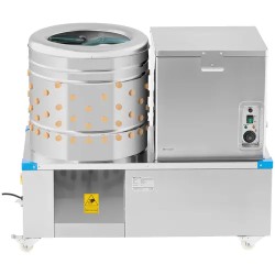 2-in-1 Siipikarjan poistokone ja esilämmityskattila, rumpu 55 cm