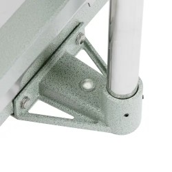 Alustavaaka 600 kg / 0,05 kg, 100 x 100 cm, LCD-näyttö ja etikettitulostin