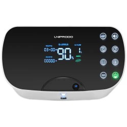 Happikonsentraattori ei-lääkinnälliseen käyttöön, 1–6 l/min, jopa 90 % happi