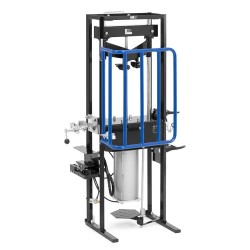 Pneumatinen jousipuristin 1 t 8 bar 105 180 mm