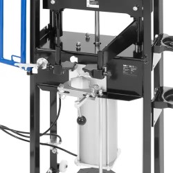 Pneumatinen jousipuristin 1 t, 8 bar, 105-180 mm