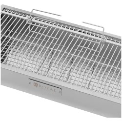 Royal Catering Rotisserie-hiiligrilli moottorilla 15 kg, vartaan pituus 82 cm, ruostumaton teräs