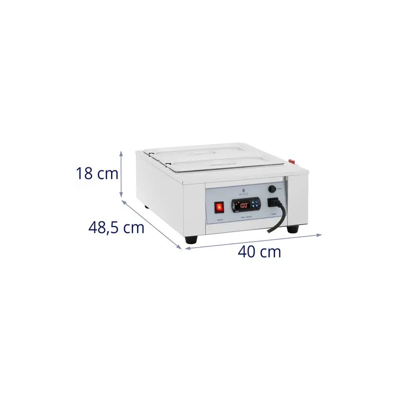 Royal Catering suklaasulatin 2 x 3,2 l, 1500 W, max 100 °C