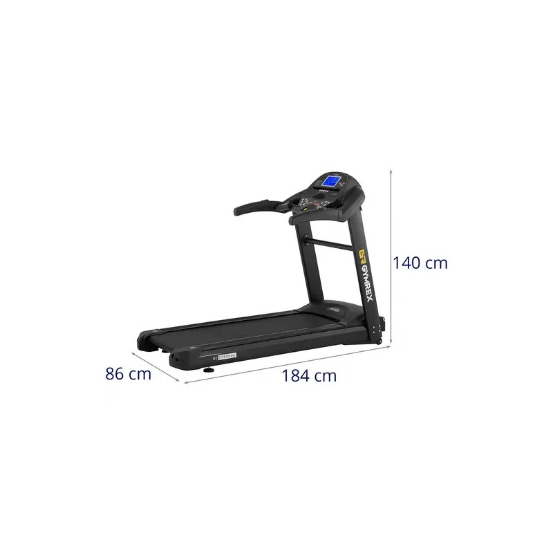 Gymrex GR-MG77 Juoksumatto 1350 W 1-20 km/h 120 kg