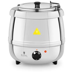 Royal Catering sähkökäyttöinen keittokattila 10 l 400 W ruostumaton teräs