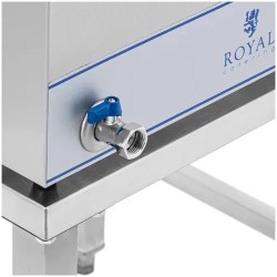 Bain-Marie vesihaude 2000 W, 6 x 1/3 GN-astia, alusta ja tyhjennyshana
