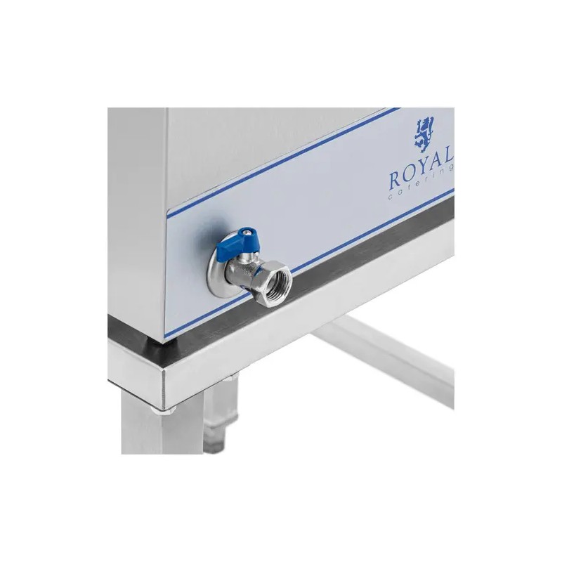 Bain-Marie vesihaude 2000 W, 6 x 1/3 GN-astia, alusta ja tyhjennyshana