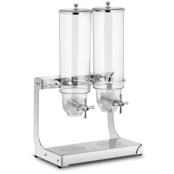 Royal Catering RCCS 3 5LSS2 muroannostelija 2 x 3 5 l ruostumaton teräs