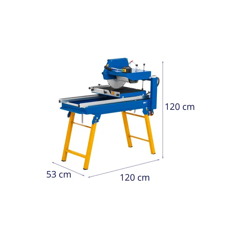 MSW konesaha 2500 W 350 mm timanttiterällä ja vesijäähdytyksellä
