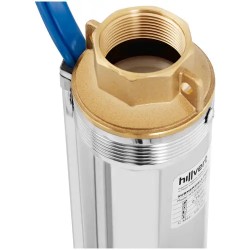 Syväkaivopumppu 95 mm 3000 l/h 550 W 20 m kaapeli 85 m nousukorkeus ruostumaton teräs