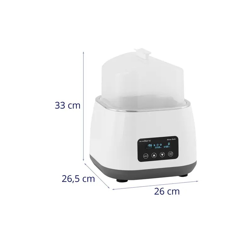Digitaalinen vesikylpy magneettisekoittimella 2 l 100 °C 200 x 200 x 130 mm