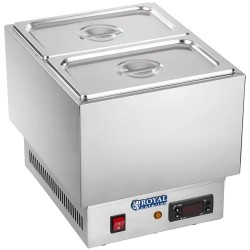 Royal Catering suklaan sulatuslaite 2 kpl GN 1 4 astiaa 100 C