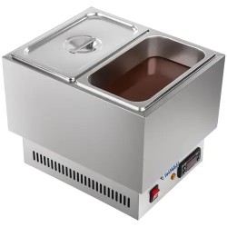 Royal Catering suklaan sulatuslaite, 2 kpl GN 1/4 -astiaa, 100 °C