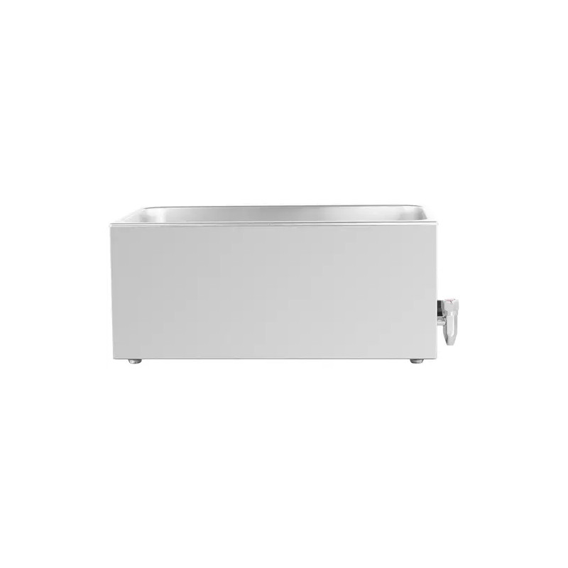 Royal Catering Bain Marie - 600 W - GN 1/1 - poistoventtiilillä