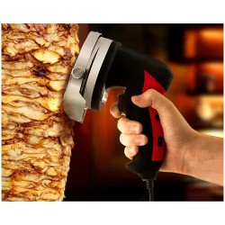 Royal Catering sähköinen döner-veitsi, 80 W, leikkauspaksuus 1-8 mm