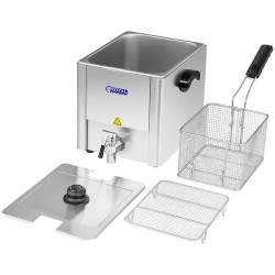 Royal Catering sähkökäyttöinen friteerausallas 13 l 3250 W E.G.O.-termostaatilla