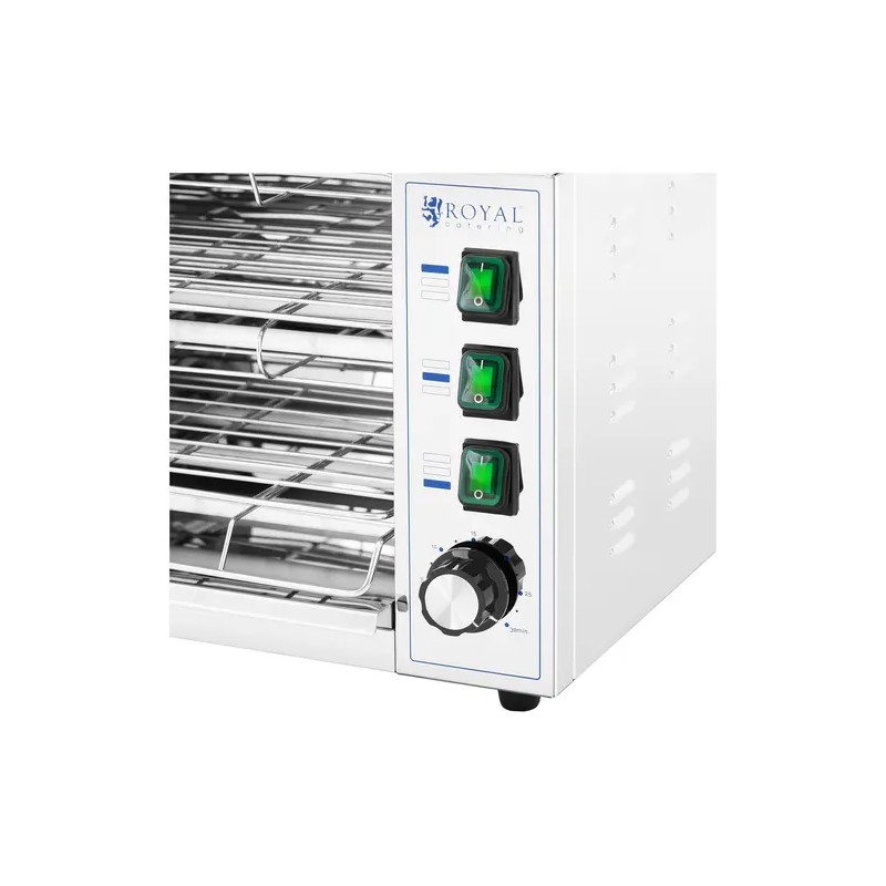 Royal Catering RCPES-340 Salamander-grilli 3 150 W