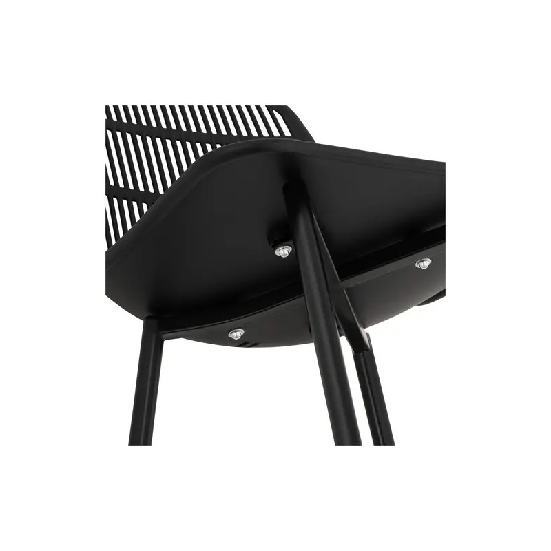 Fromm & Starck STAR_SEAT_09 tuoli, 4 kpl, musta, max 150 kg