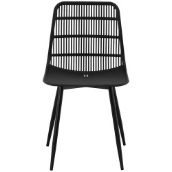 Fromm & Starck STAR_SEAT_09 tuoli, 4 kpl, musta, max 150 kg