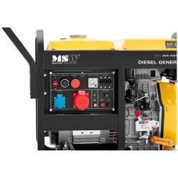 Diesel-varavirtageneraattori 2500/7500 W 8,75 kVA 230/400 V AVR Euro 5