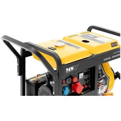 Diesel-varavirtageneraattori 2500/7500 W 8,75 kVA 230/400 V AVR Euro 5